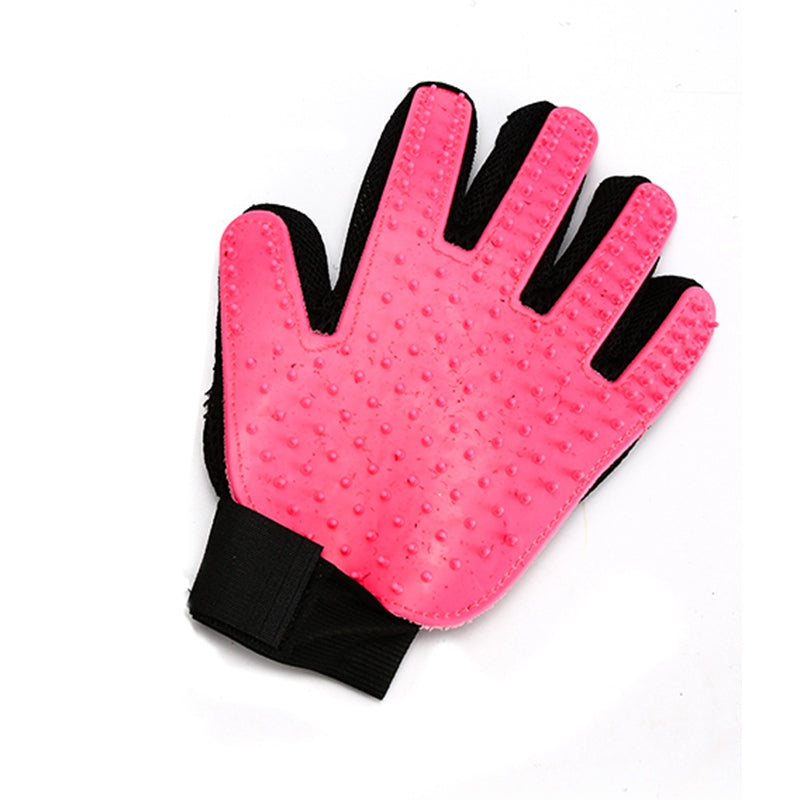 Pet Grooming Glove Brush Comb Cat Hackle Pet Deshedding  Gloves for Cat Dog Grooming