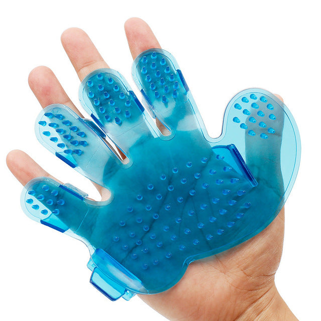 Pet Grooming Glove Brush Comb Cat Hackle Pet Deshedding  Gloves for Cat Dog Grooming