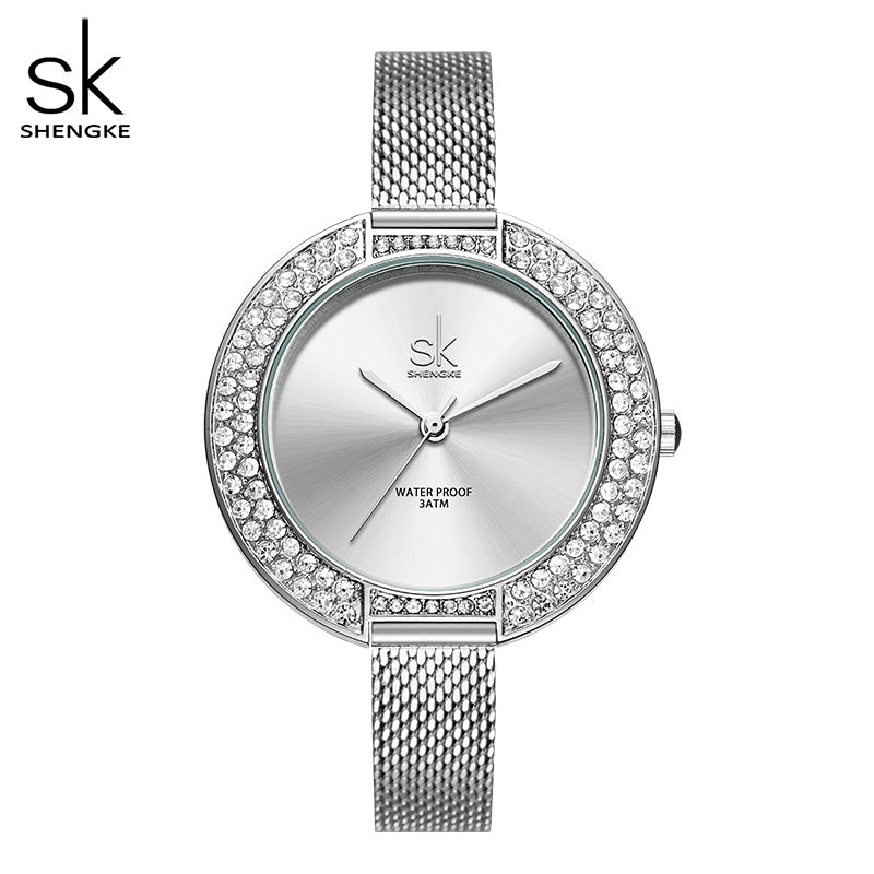 Women Watches Diamond Bracelet Wristwatch For Women