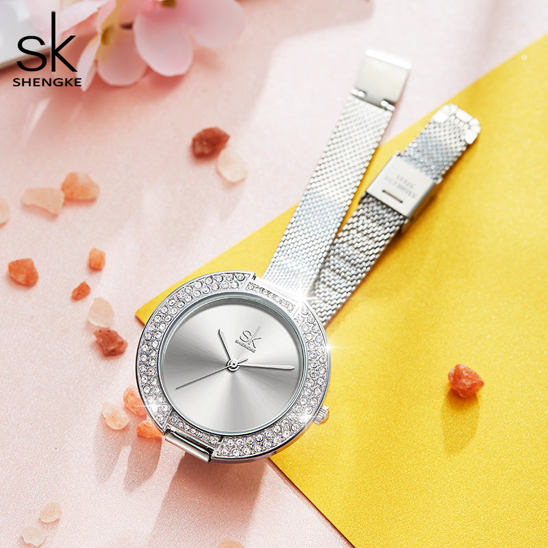 Women Watches Diamond Bracelet Wristwatch For Women